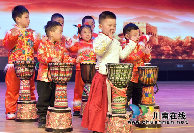 江阳区天骄森林幼儿园举办“国风童韵 贺新年”主题活动(图10)