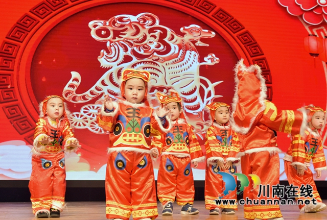 江阳区天骄森林幼儿园举办“国风童韵 贺新年”主题活动(图9)