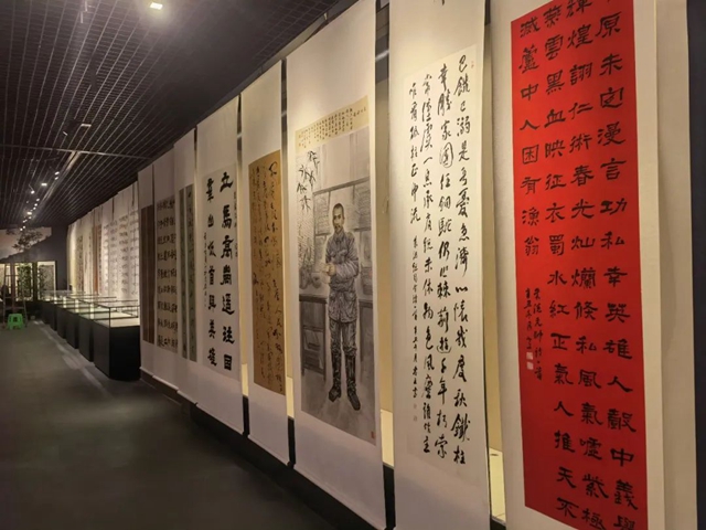 德颂长风——纪念朱德诞辰一百三十六周年书画展(图2)