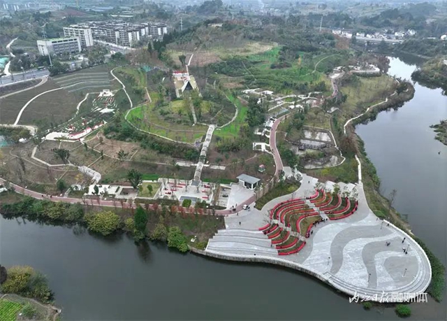 颜值超高！内江城区这个新开放的湿地公园你去耍过没——