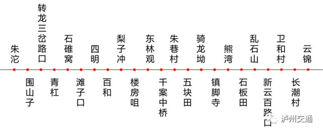 朱沱－云锦：川渝首条“省际公交”开通！途经这些地方(图5)