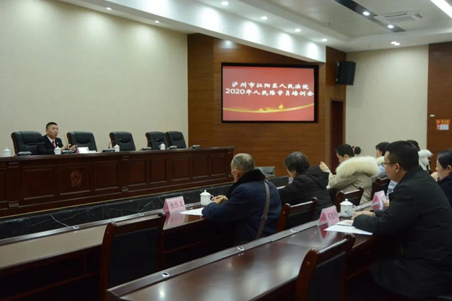 江阳法院举行新任人民陪审员颁证仪式暨任前培训会(图14)