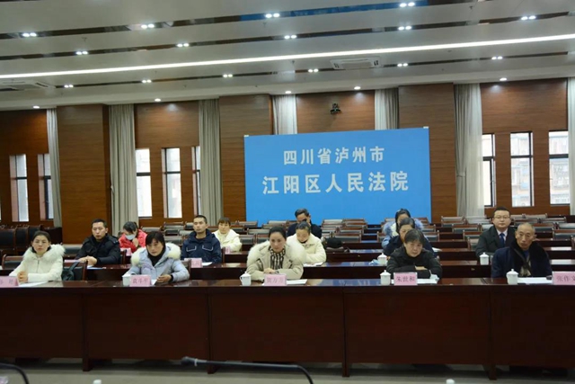江阳法院举行新任人民陪审员颁证仪式暨任前培训会(图12)