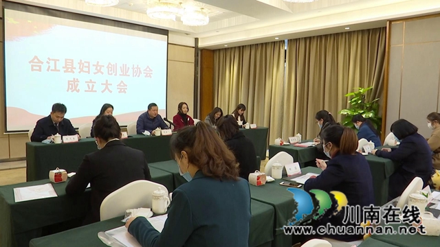 合江县妇女创业协会成立(图1)