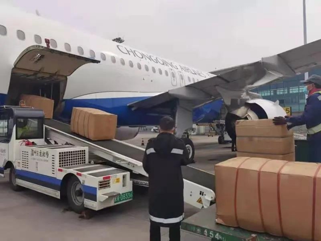 泸州机场1月货邮吞吐量同比增长47.4%