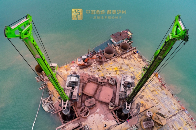 抢抓工期 泸州这两座长江大桥建设进度再刷新！(图3)