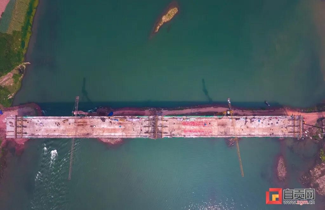 合龙了！自贡新增一座跨江大桥(图2)