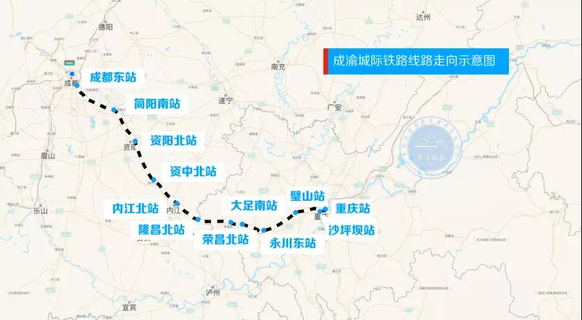 泸州内江宜宾自贡四市将拥有3条时速350公里高铁