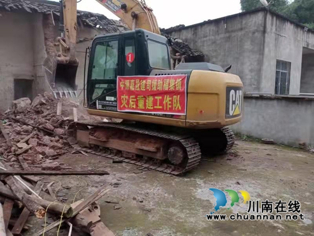 灾后重建有序推进，泸县建筑业协会会员单位建功一线(图9)