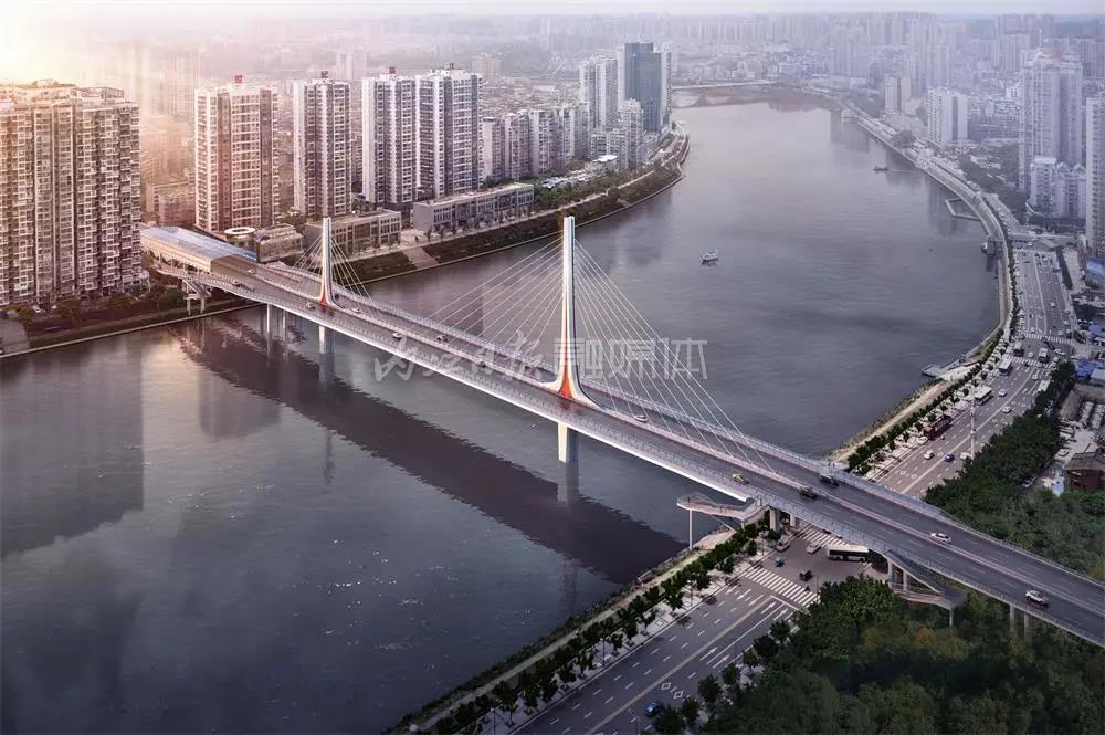 投资10亿、“模样”靓丽！内江麻柳坝大桥开工时间已定(图1)