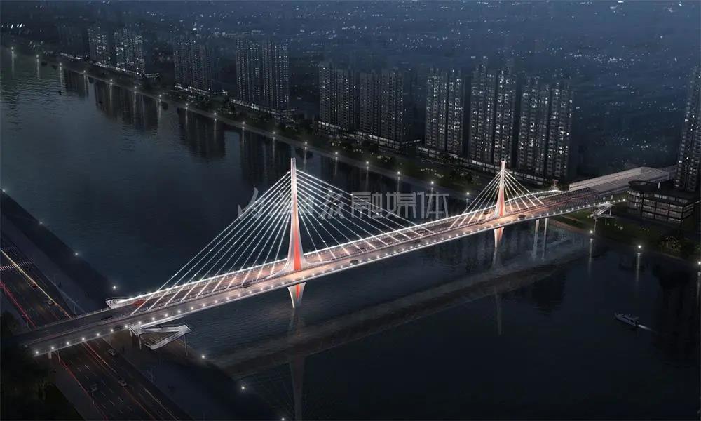 投资10亿、“模样”靓丽！内江麻柳坝大桥开工时间已定(图2)