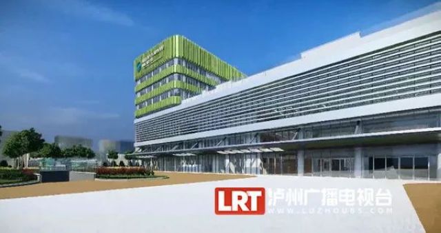 泸州这所“花园式”医院，预计今年9月试运行