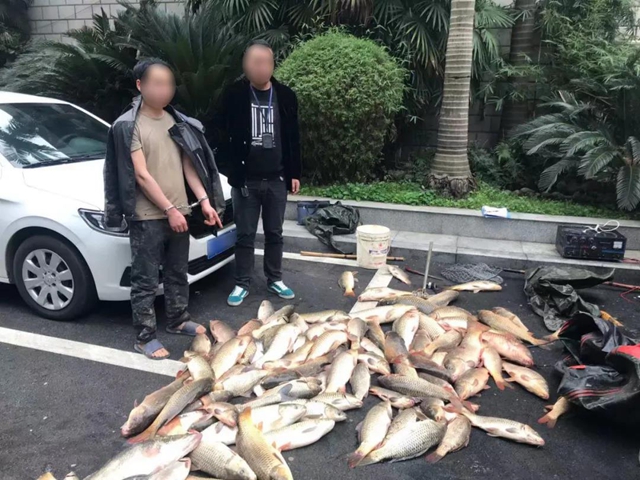 泸州两起公安部督办案件均因非法捕鱼