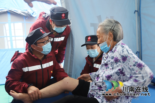 泸县地震后 西南医科大学附属中医医院积极开展心理疏导工作