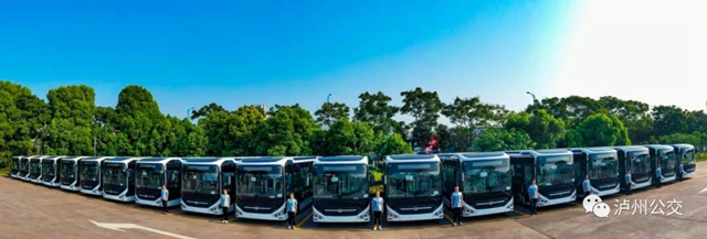 绿色出行 | 10月4日起，泸州公交204路全线更换为空调车啦！