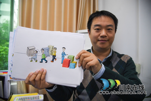 想画什么就画什么！泸州“草根画家”心里装着“大舞台”