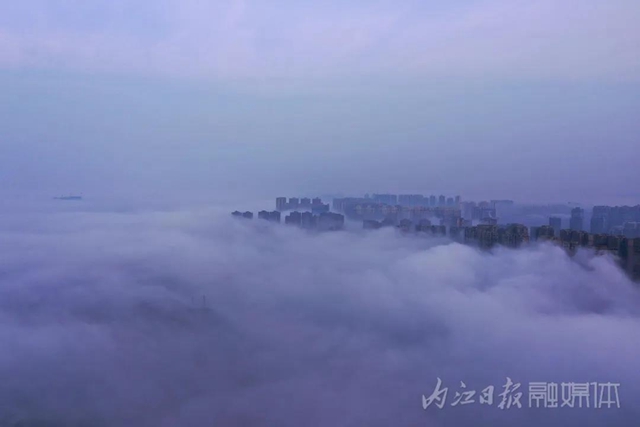 天哪！你绝对没看过这样的内江城(图8)
