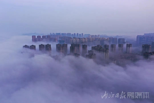 天哪！你绝对没看过这样的内江城(图5)