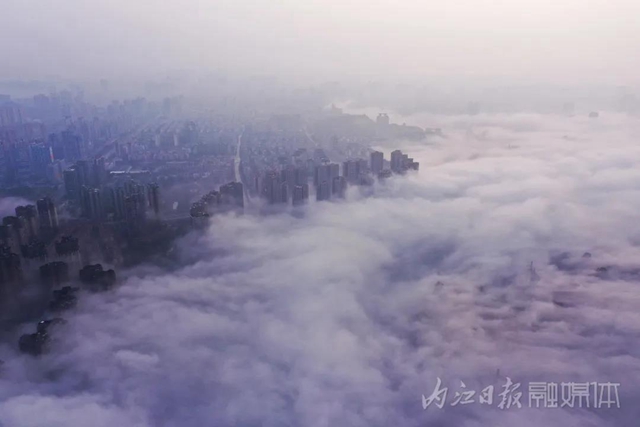 天哪！你绝对没看过这样的内江城(图11)