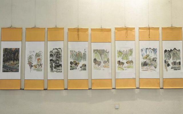 快来看！泸州市文化馆公益培训班学员作品展开展啦(图5)