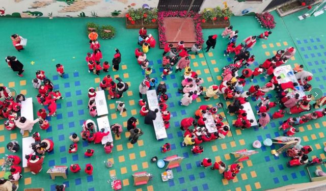 多图直击！龙马潭各学校迎元旦(图14)