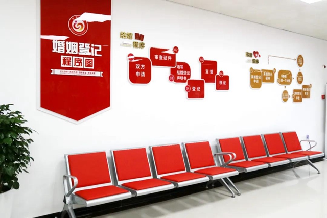 奔走相告!龙马潭区婚姻登记处搬“新家”啦......(图3) 奔走相告!龙马潭区婚姻登记处搬“新家”啦......(图3)