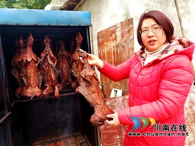 江阳：村主任带头养兔富乡亲(图1)