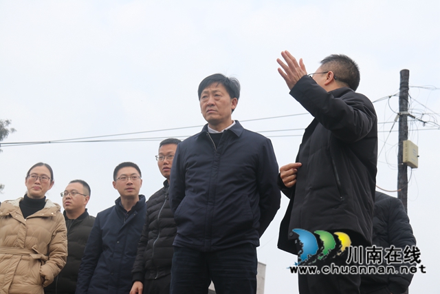 朱大清率队到泸县百和镇督导大鹿溪水质达标攻坚工作(图3)