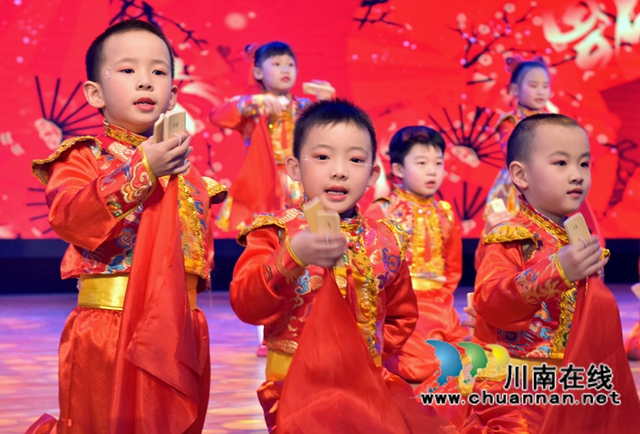江阳区天骄森林幼儿园举办“国风童韵 贺新年”主题活动(图7)
