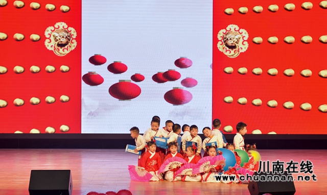 江阳区天骄森林幼儿园举办“国风童韵 贺新年”主题活动(图13)