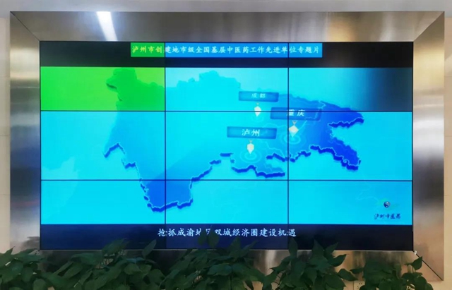 泸州中医药专题片首次在国家中医药管理局播放