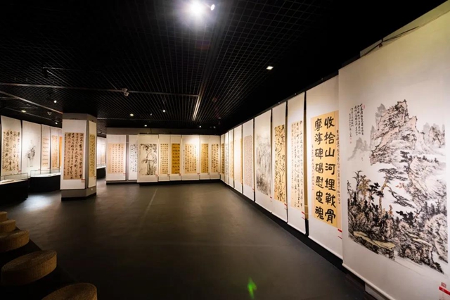 “德颂长风——纪念朱德诞辰136周年书画展”在泸州开展(图11)