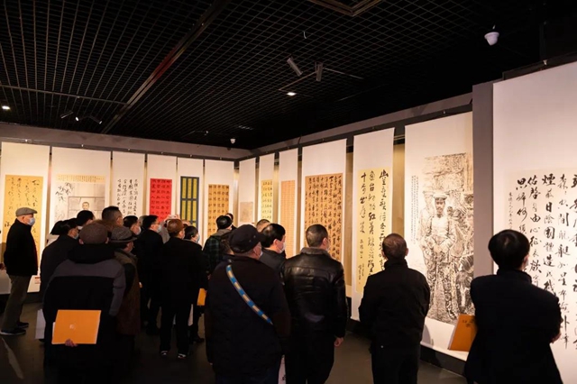 “德颂长风——纪念朱德诞辰136周年书画展”在泸州开展(图14)