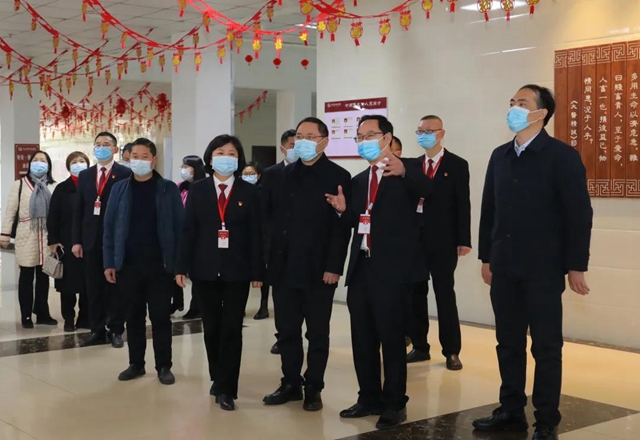 西南医大中医院院长刘建一行到合江分院调研指导(图3)