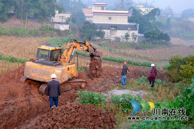 泸县：冬春水利建设强基惠民保安全(图5)