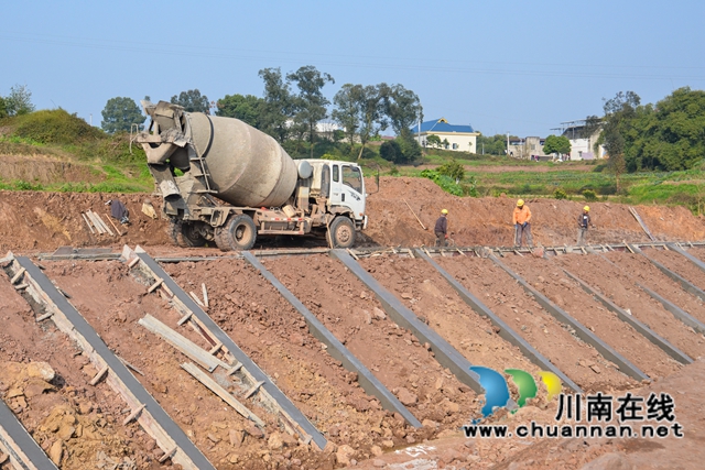 泸县：冬春水利建设强基惠民保安全(图7)