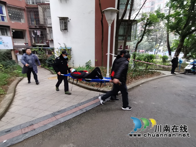 龙马潭区红星街道大驿坝社区开展消防应急演练(图4)