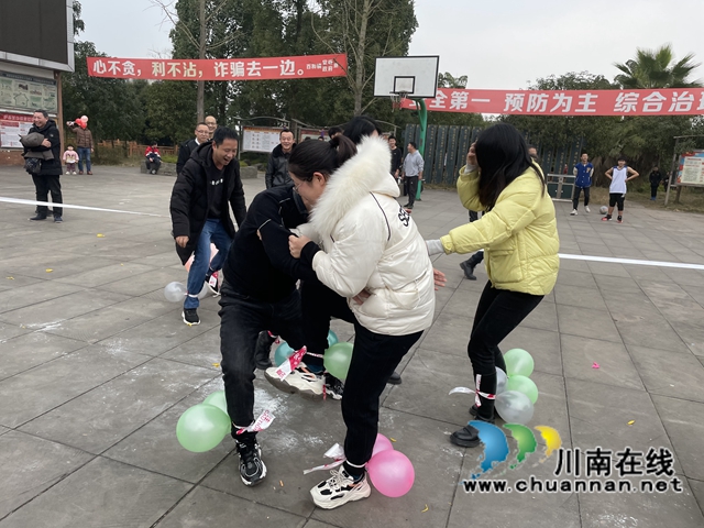 泸县百和镇机关开展迎新春趣味运动会活动(图4)
