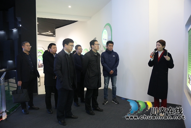 重庆江津区来合江考察调研(图1)