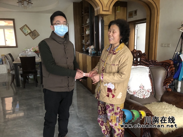 龙马潭区红星街道：失独不失独，寒冬不失寒(图2)