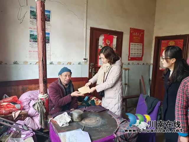 古蔺县委统战部（民宗局）开展2022年春节困难少数民族慰问活动(图9)