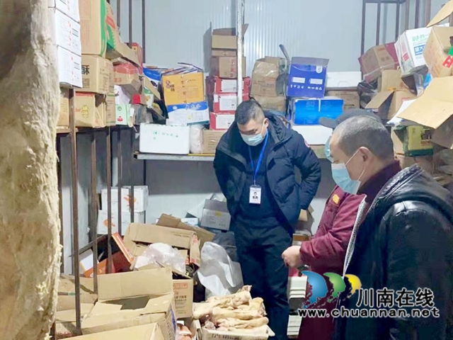 护航春节|龙马潭:坚决守好冷链疫情防控“安全线”(图3) 护航春节|龙马潭:坚决守好冷链疫情防控“安全线”(图3)