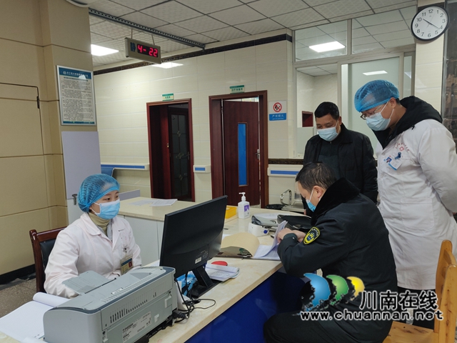 合江县强化春节期间疫情防控卫生监督检查工作(图1) 合江县强化春节期间疫情防控卫生监督检查工作(图1)