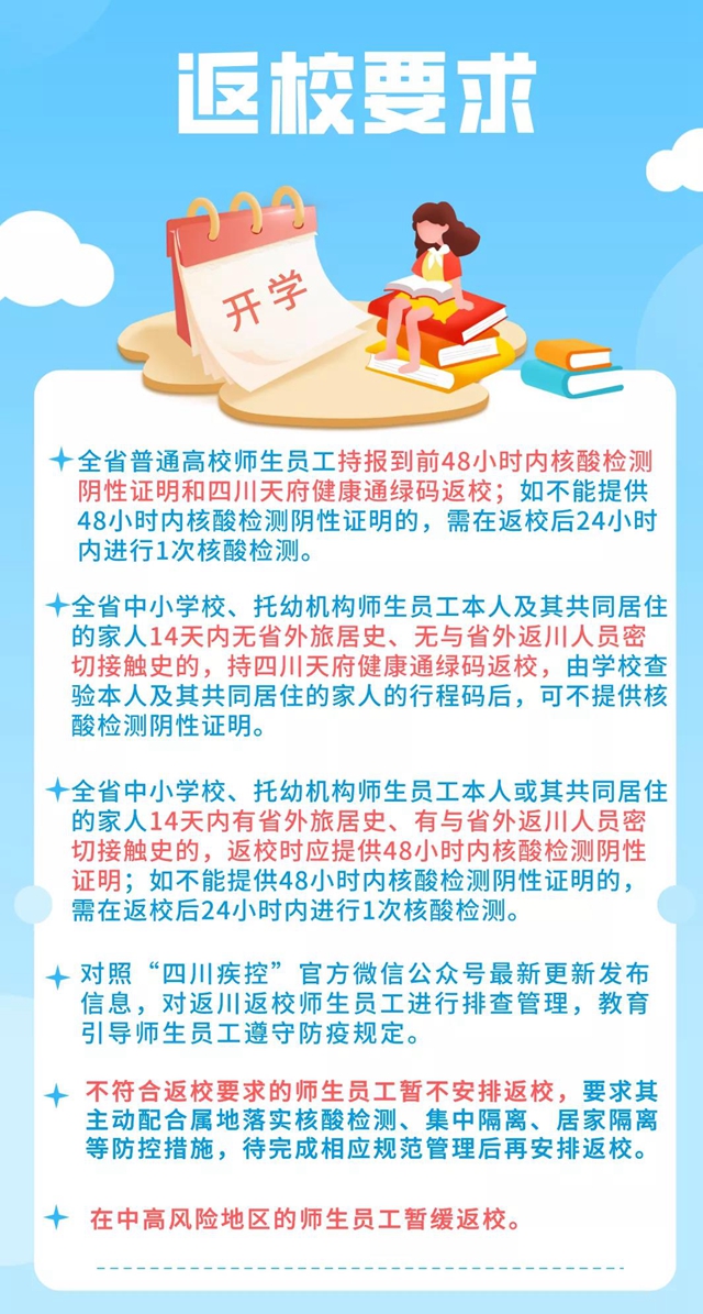 2月17日正式行课｜泸州师生请注意，四川发布紧急通知，事关春季平安开学(图1)
