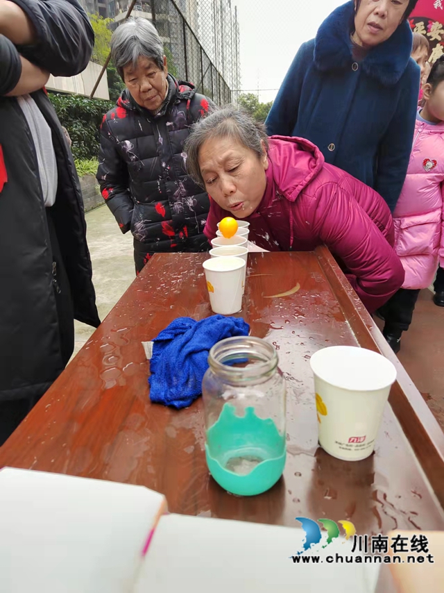 江阳区大山坪街道山岩脑社区：平安欢乐闹元宵，廉洁和谐一家亲(图1)