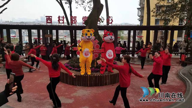 纳溪：老旧小区换新颜，元宵佳节庆团圆(图4)