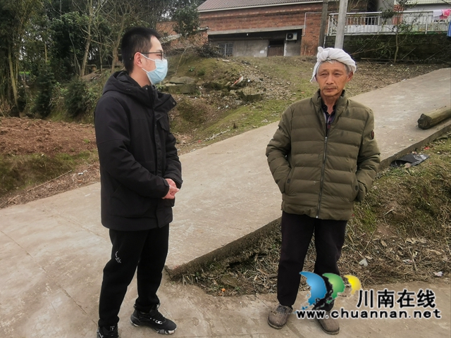 泸县百和镇组织开展春节期间“四看四问八宣一留”全覆盖走访(图1)