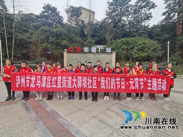 龙马潭区红星街道大驿坝社区开展“我们的节日·元宵节”活动(图2)