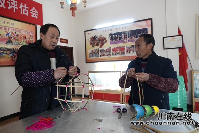 非遗传承 古蔺“冬奥”花灯闹元宵(图4)
