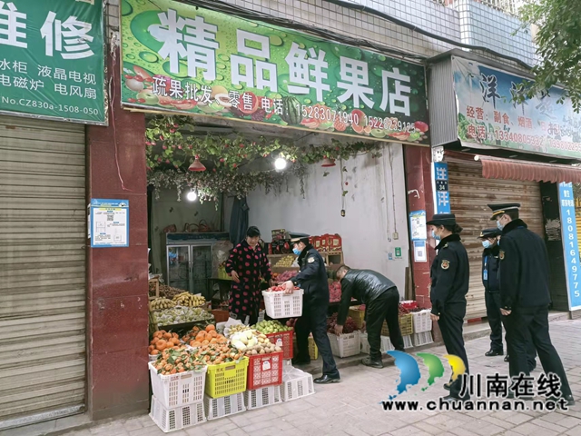 泸县城市管理行政执法大队开展春节后市容市貌秩序整治行动(图3)